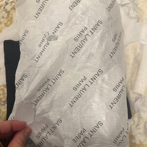 Saint Laurent Black Fashion Accessory